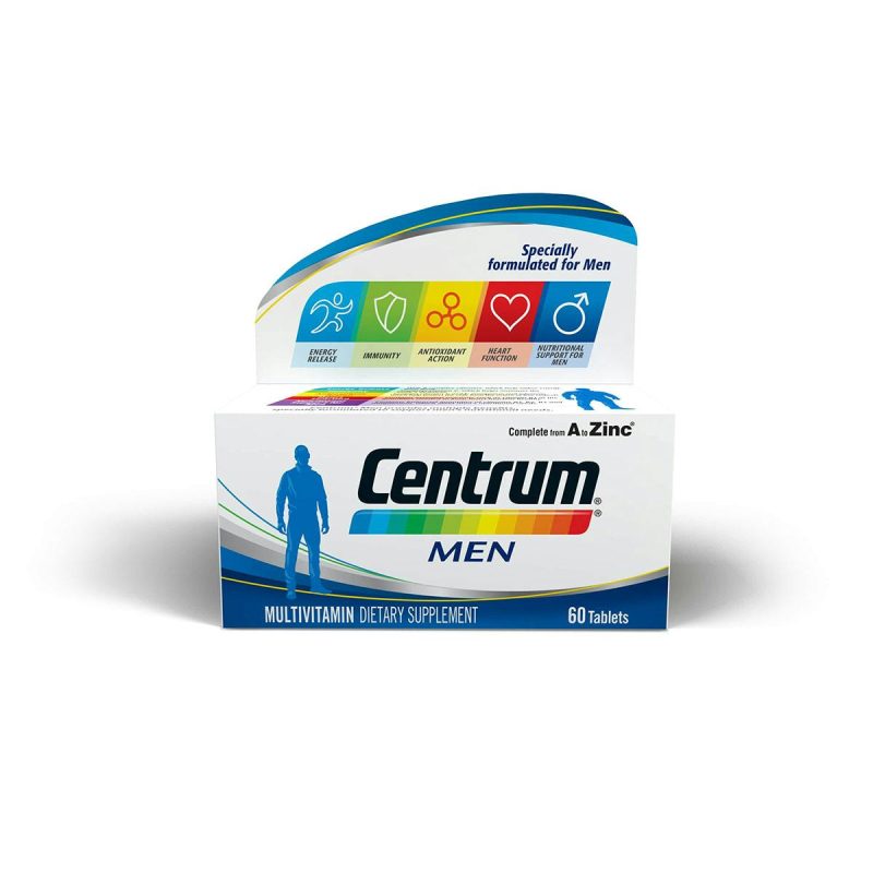Centrum For Men Multivitamin 60 Tablets