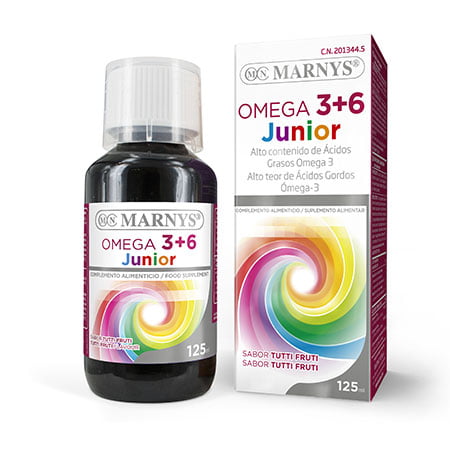 Marnys omega junior 3 plus 6 Syrup 125 ML