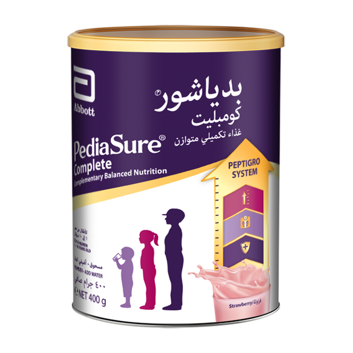 Pediasure Complete Triple Sure Strawberry 400 Gm