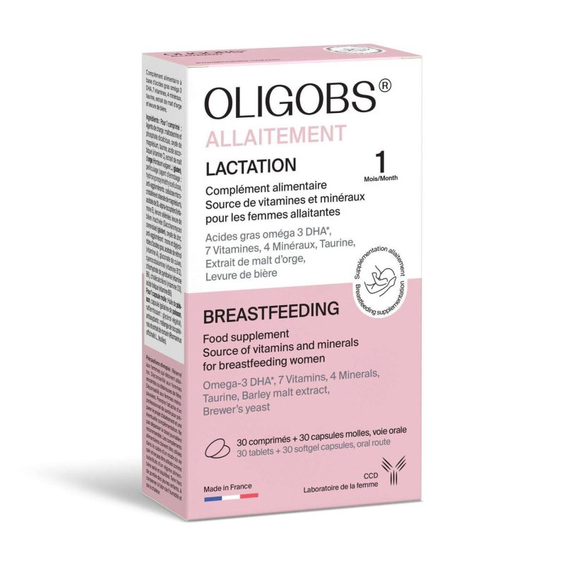 Oligobs Allaitement BreastFeeding Tablets 30's & Capsules 30's