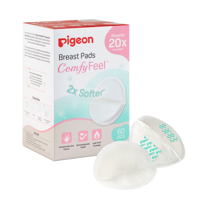 Pigeon Comfort Feel Breast Pads 60Pcs