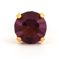 Caflon Fashion Sense Feb Amethyst Earring 5 Mm