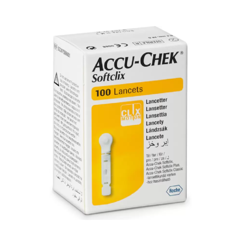 Accu Chek SoftClix  Lancets 100 Pc