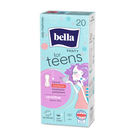 Bella For Teens Sensitive Panty 20Pcs