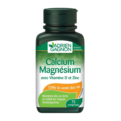 Adrien Gagnon Calcium Magnesium With Vitamin D And Zinc