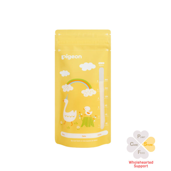 Pigeon Breast Milk Storage Bags 180Ml 25 Pack