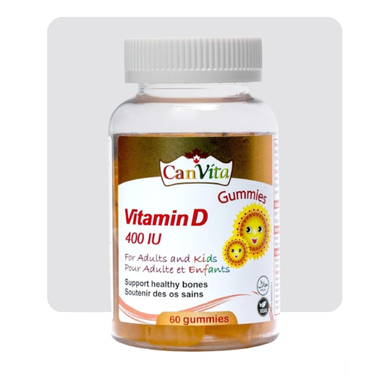 Canvita Vitamin D 400Iu For Adult And Kids Gummy