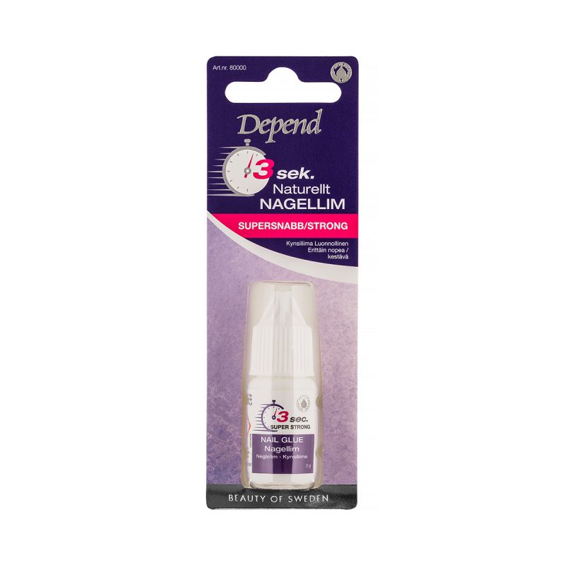 Depend Nail Glue Strong In 3 Sec 3 Gm