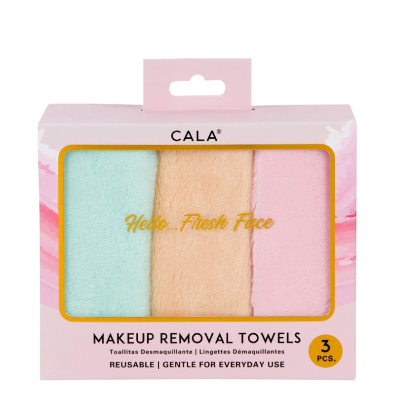 Cala Reusable Makeup Removal Towels 3Pcs