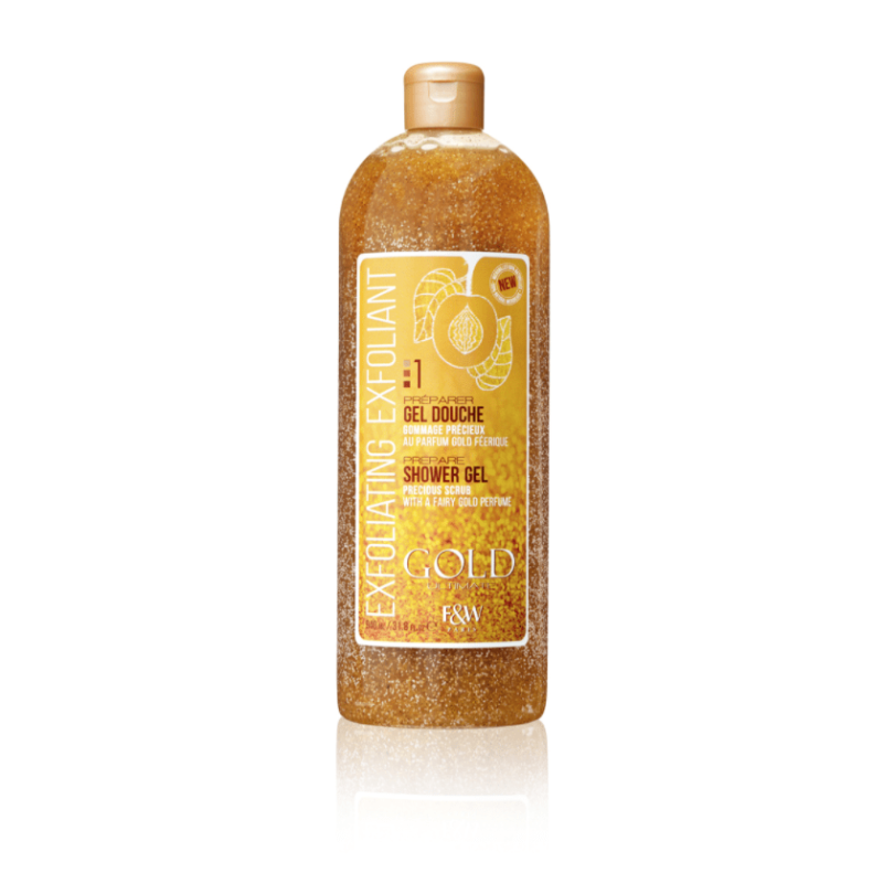 Fair & White - Gold - Exfoliating Shower Gel 940 Ml