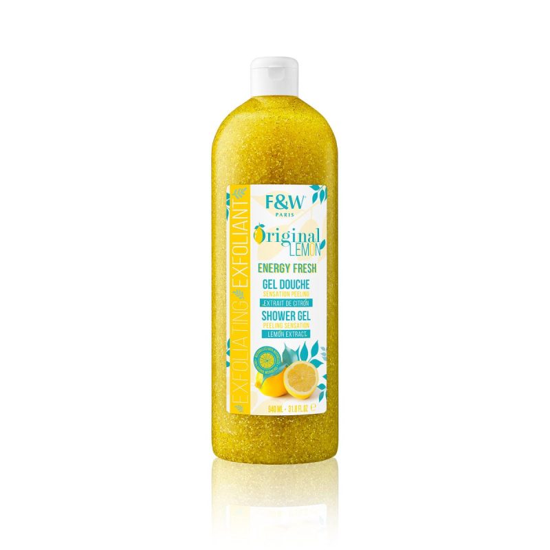 Fair & White Original Lemon Exfoliating Shower Gel - 940Ml