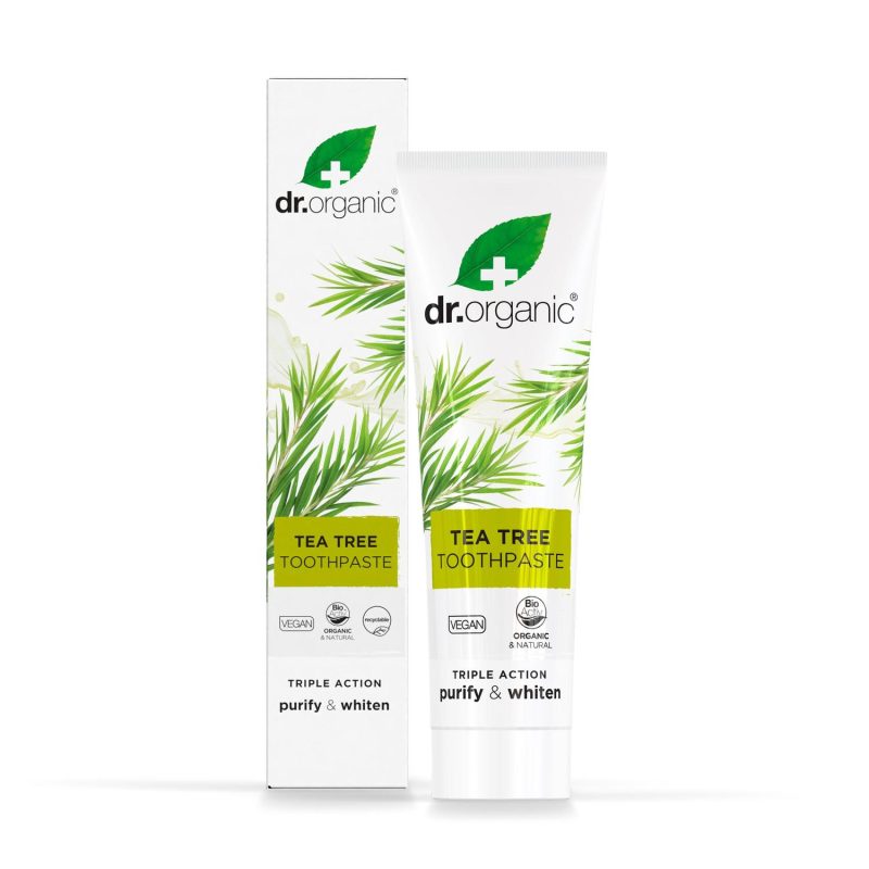 Dr.Organic Tea Tree Toothpaste 100Ml