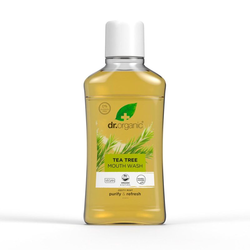 Dr.Organic Tea Tree Mouthwash 500Ml