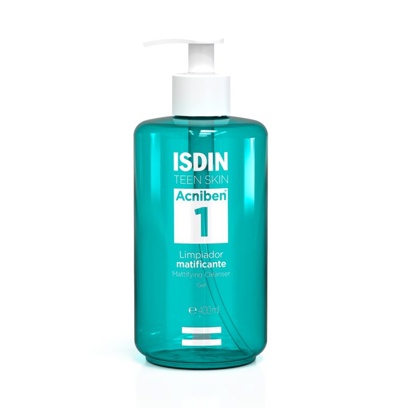 Isdin Acniben Oily Skin Mattifying Cleanser Gel, 400ml