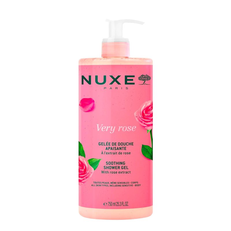 Nuxe Very Rose Soothing Shower Gel 750Ml