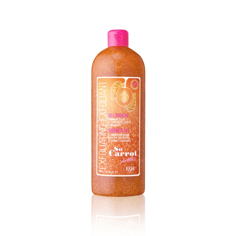Fair & White So White Carrot Exfoliating Shower Gel, 940 Ml