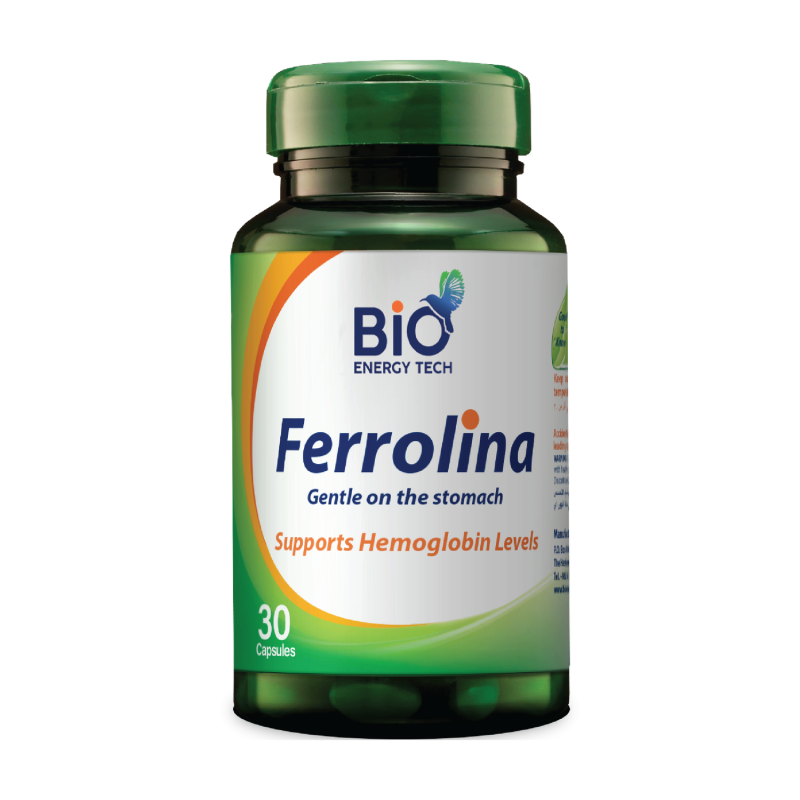 Bio Energy Tech Ferrolina Capsules 30'S