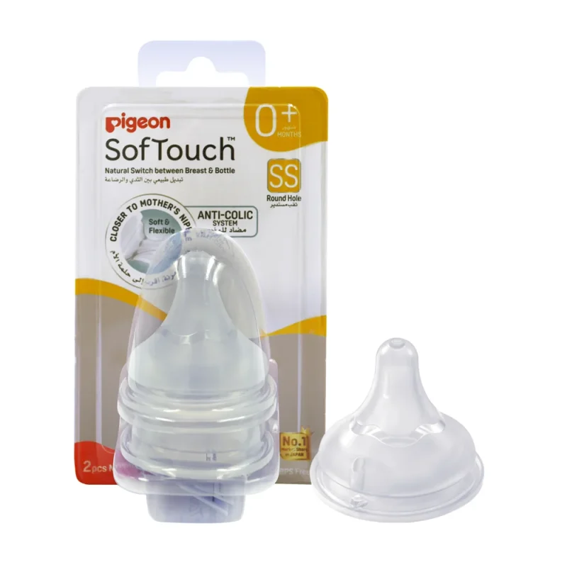 Pigeon Softouch Nipples (Ss) 2Pcs
