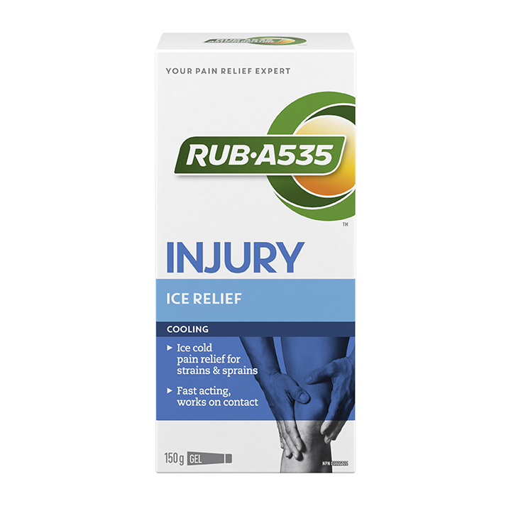 Rub.A535 Injury Ice Relief Cooling Gel - 150Gm