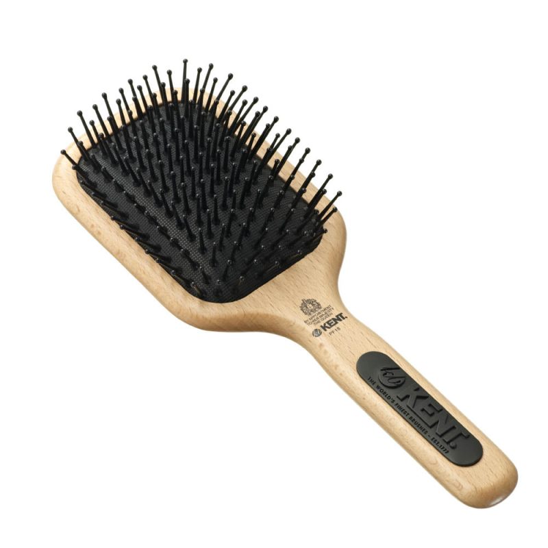 Kent Non Scratched Nylon Narrow Quilled Medium Paddle Hair Brush-Pf18