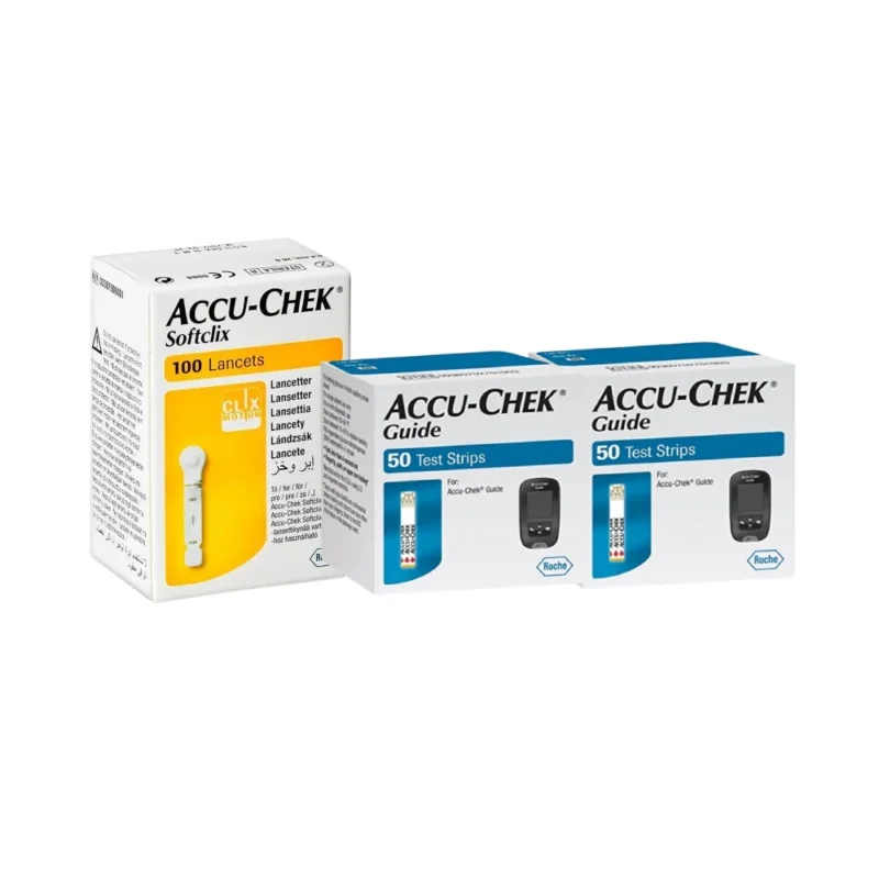 Accu Chek Guide 100 Strips + Lancets