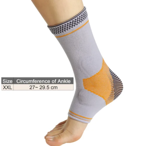 Ankle Support Elastic With Gel Pad A9-017 (Xxl)