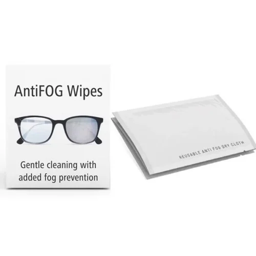 Anti Fog Lens Cleaning Wipes For Eyeglass, 40 Count