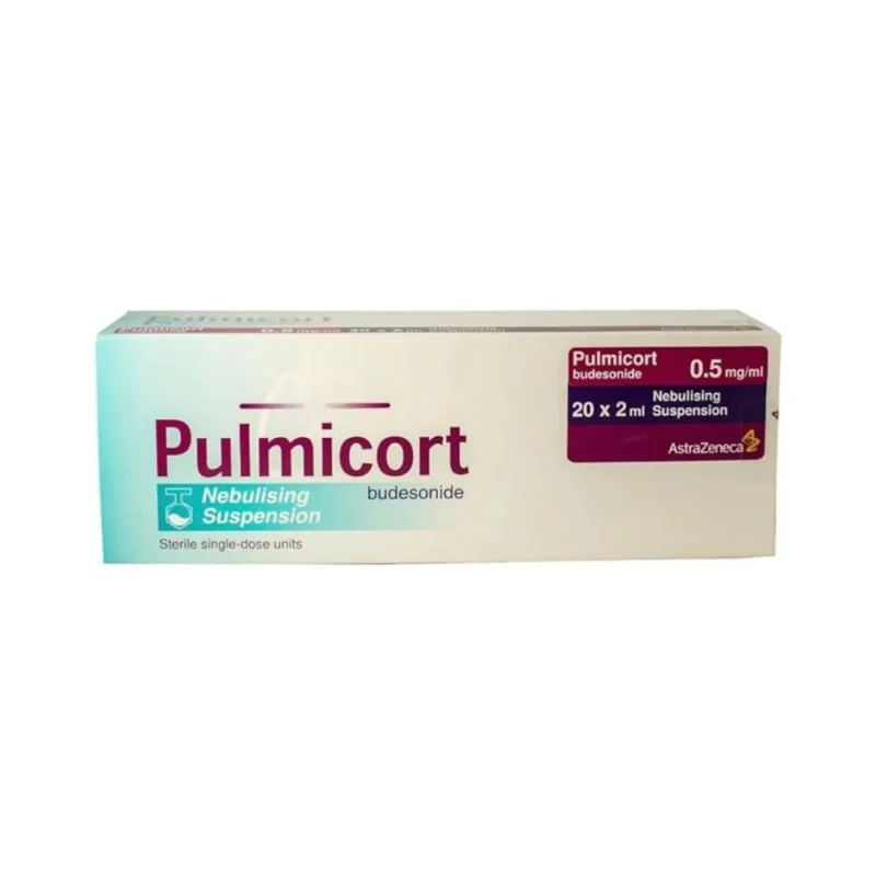 AstraZeneca Pulmicort Nebulising Suspension 0.5mg/ml 2ml 20 Unit