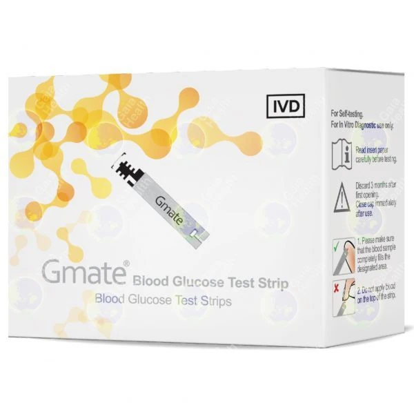 Gmate Blood Glucose Test Strips