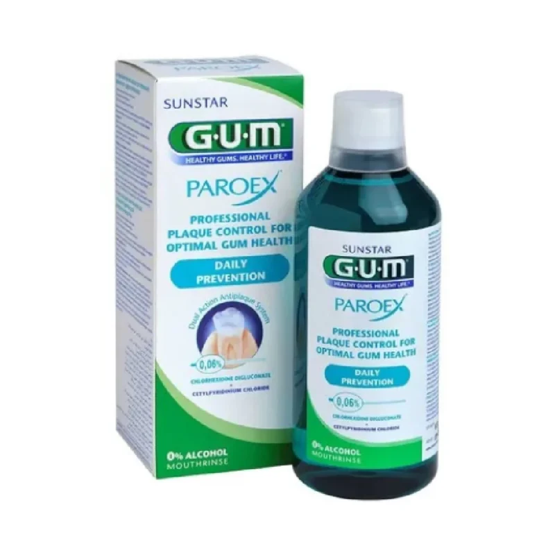 Gum Paroex Daily Prevention Mouthwash 500ml