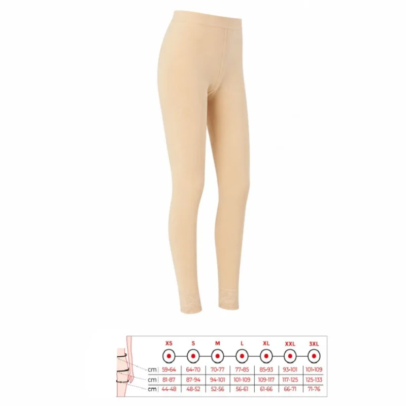Hooked Waist – Ankle / Reinforced (L) Beige 126