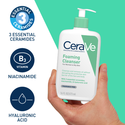 Cerave Foaming Cleanser Oily Skin 236 Ml