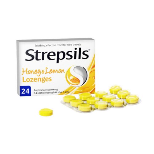 Strepsils Honey And Lemon 24 Pieces