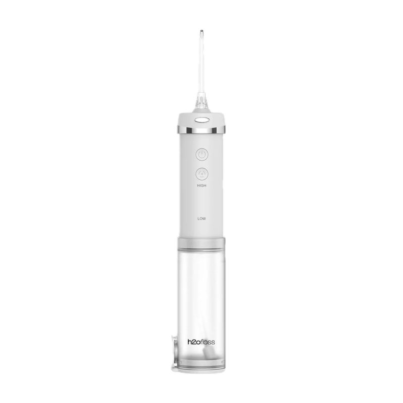 H2O Floss Water Flosser Cordless Mini Hf 10 Mini White