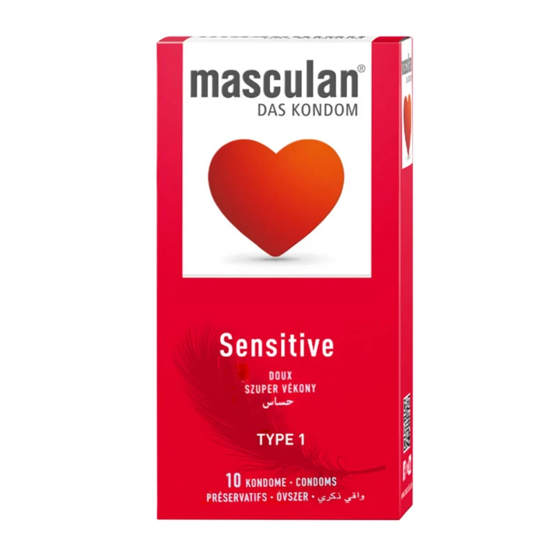 Masculan Sensitive Condoms 10 pcs
