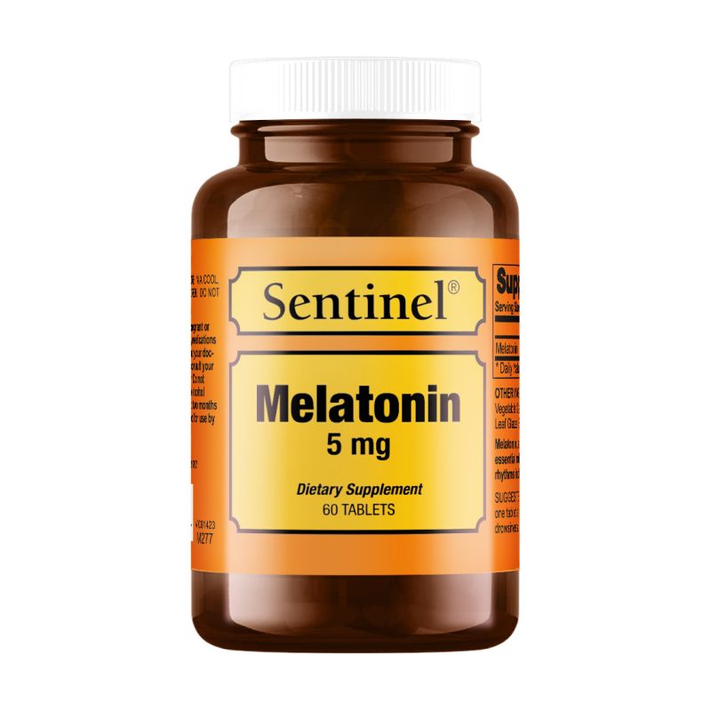 Sentinel Melatonin 5 Mg 60 Tablets