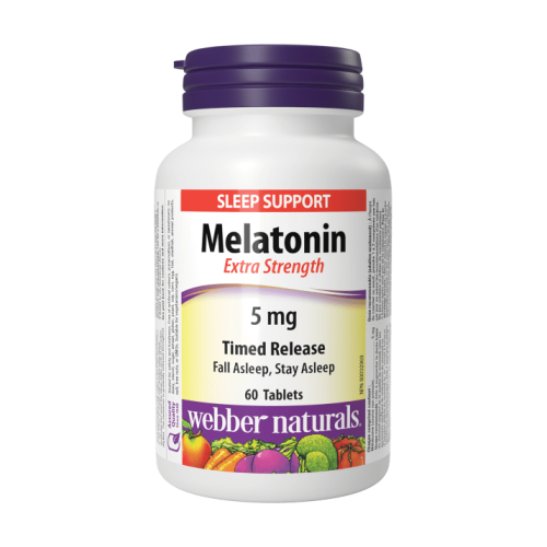 Webber Natural Melatonin Timed Release Tablet 5Mg 60's