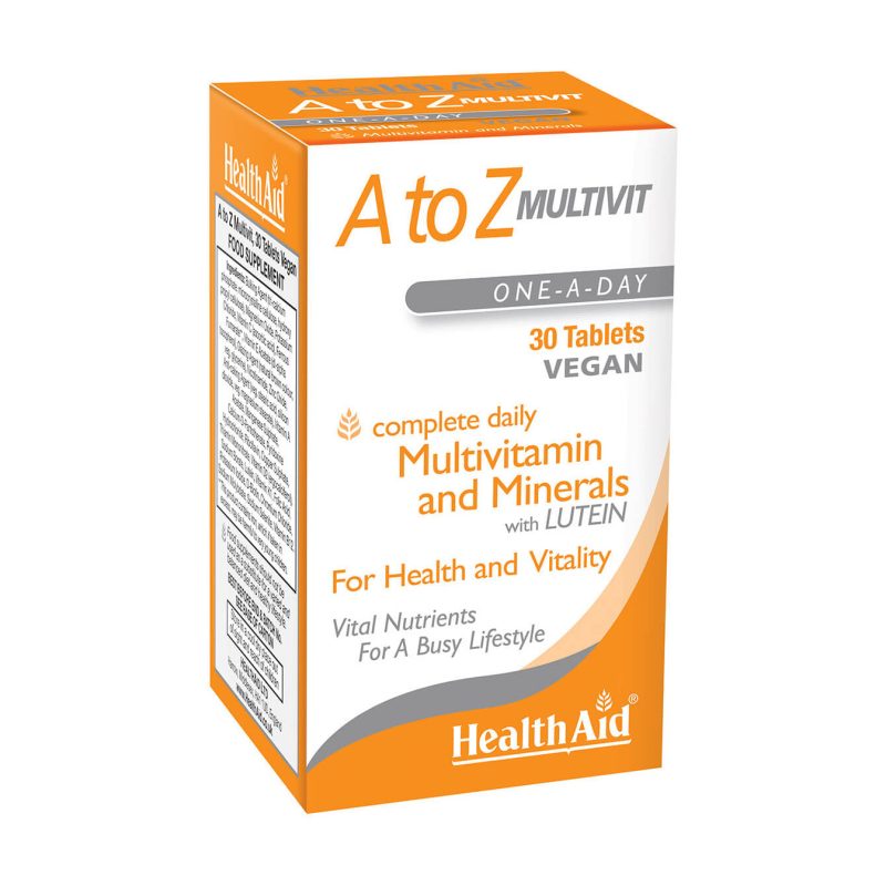 Health Aid A To Z Multivitamin 30 Tablets