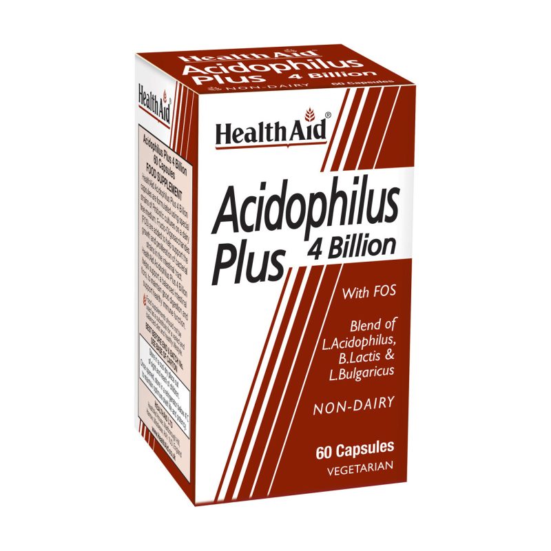 Health Aid Acidophilius Plus 60 Cap