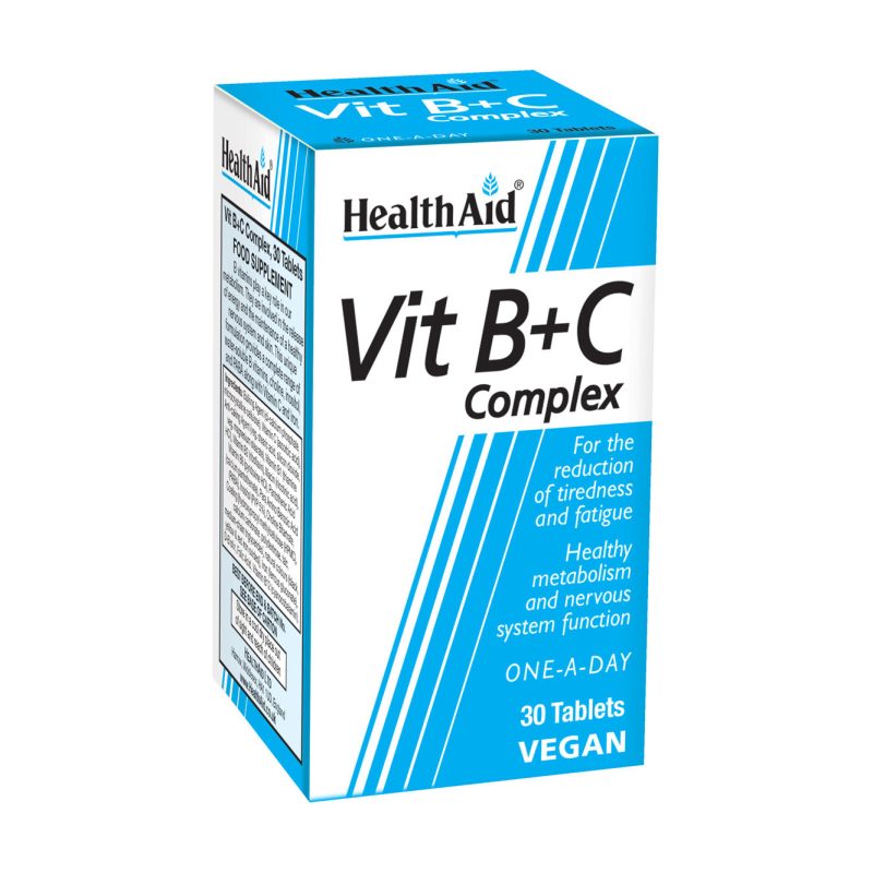 Health Aid B Plus C Complex 30 Tab