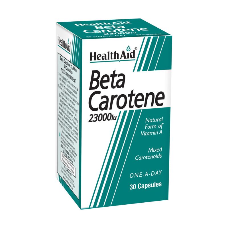 Health Aid Beta Carotene 23000 I.U 30 Cap