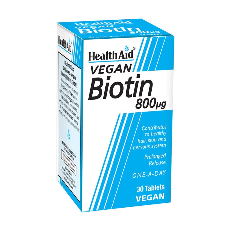 Health Aid Biotin 800 Mg Tab