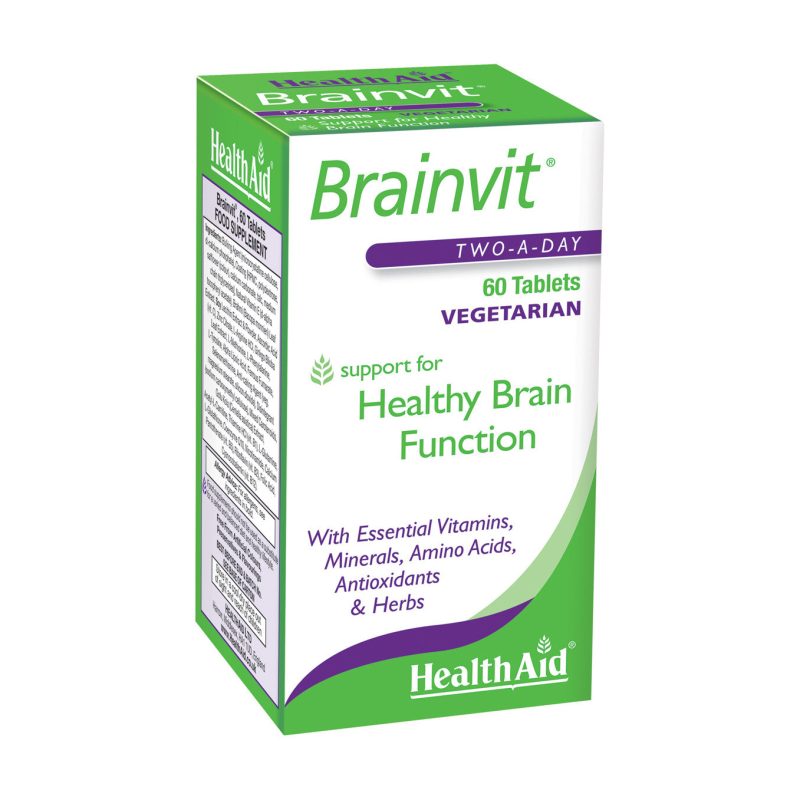 Health Aid Brainvit 60 Tablets