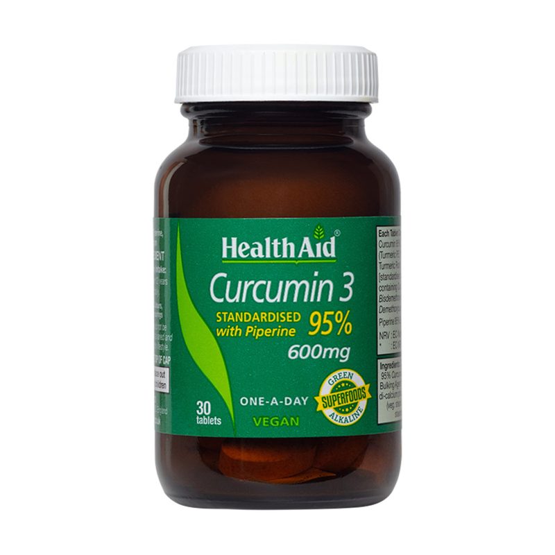 Health Aid Curcumin 3 600 Mg 30 Tab