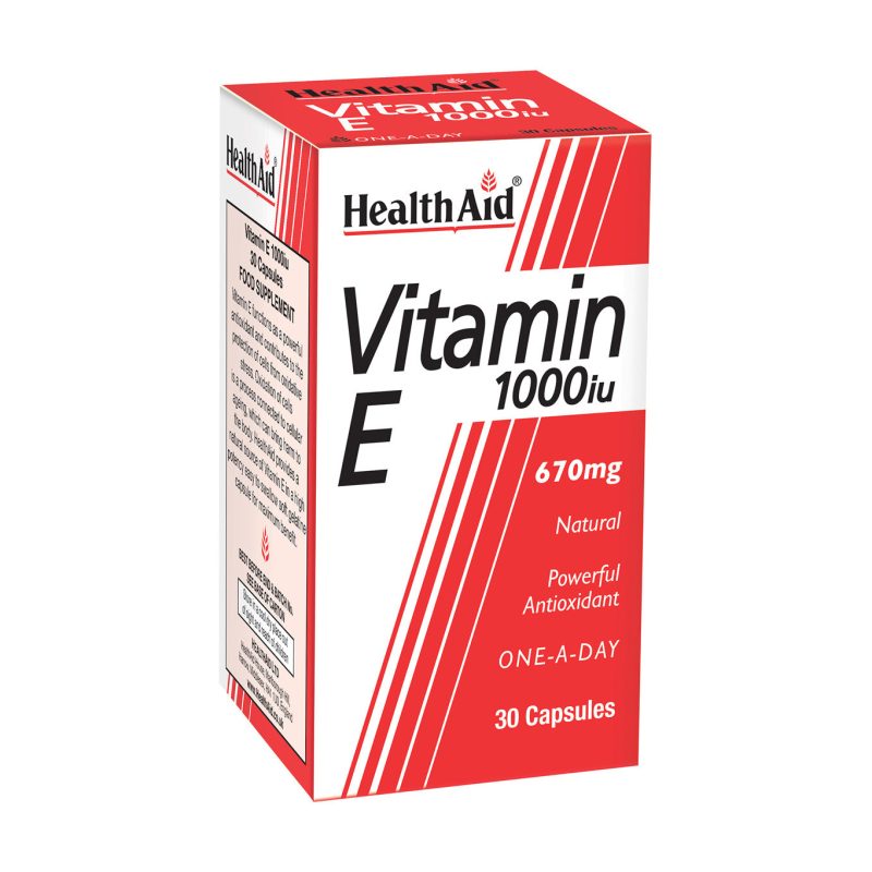 Health Aid Vitamin E 1000 Iu 30 Capsules
