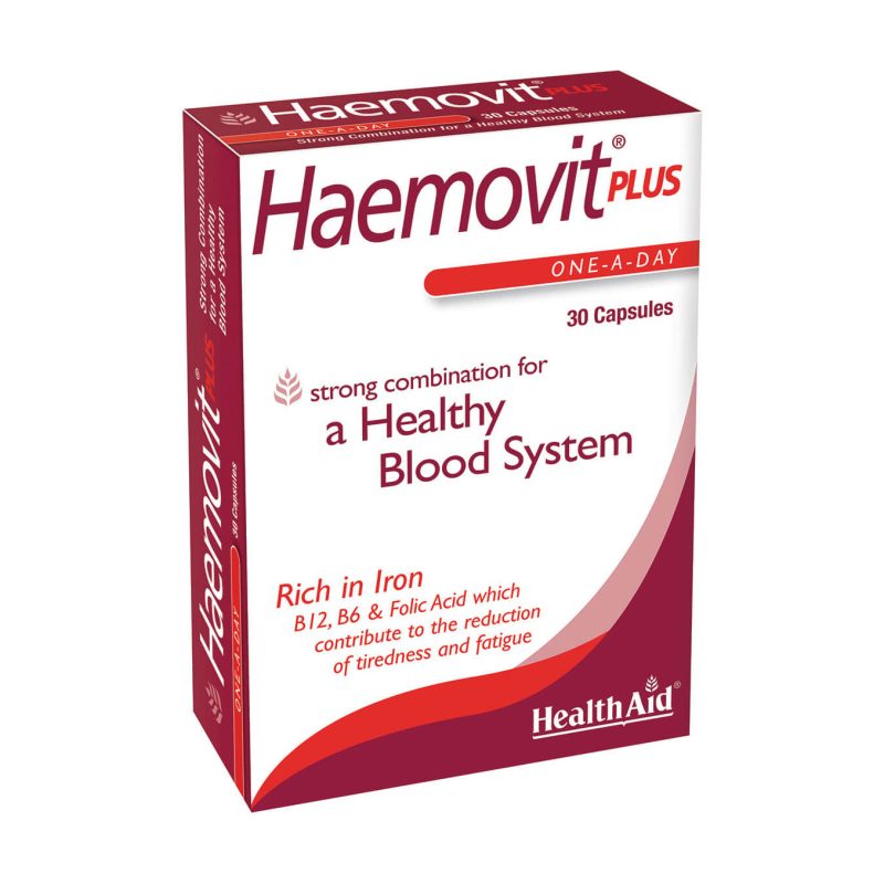 Health Aid Haemovit Plus 30 Capsules