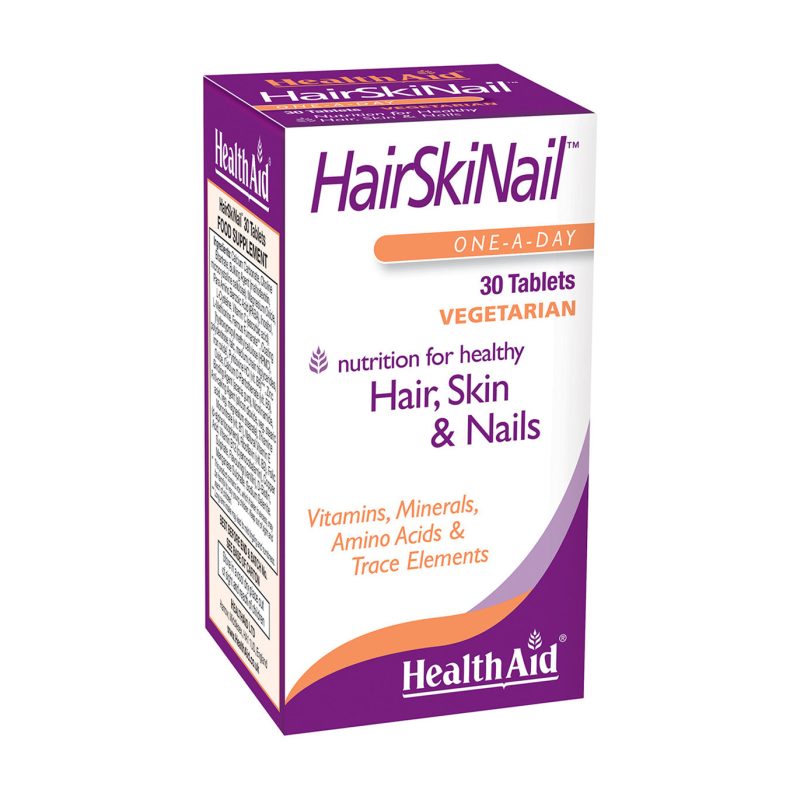 Health Aid Hair Skin & Nail 30 Tablets
