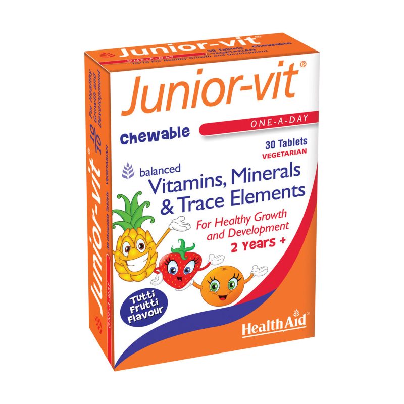 Health Aid Junior Vit Chewable Tab