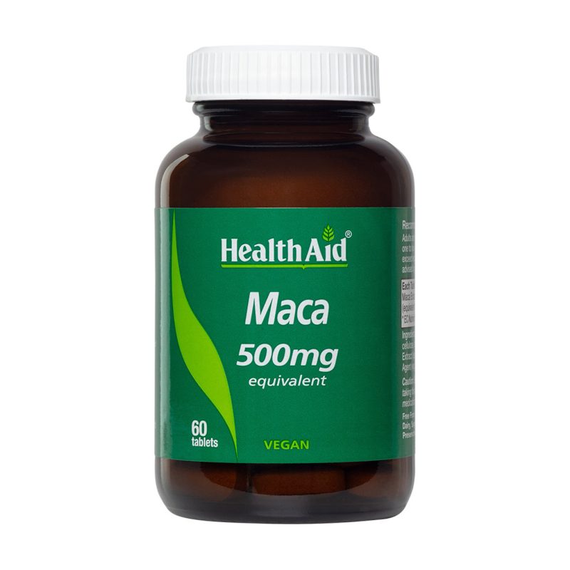 Health Aid Maca 500 Mg 60 Tab