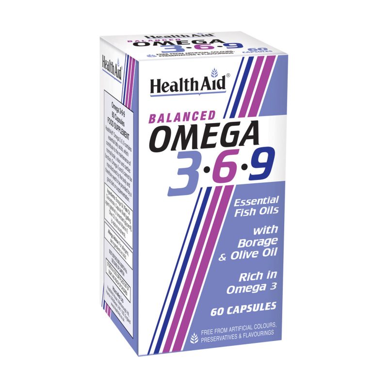Health Aid Omega 3-6-9 60 Capsules